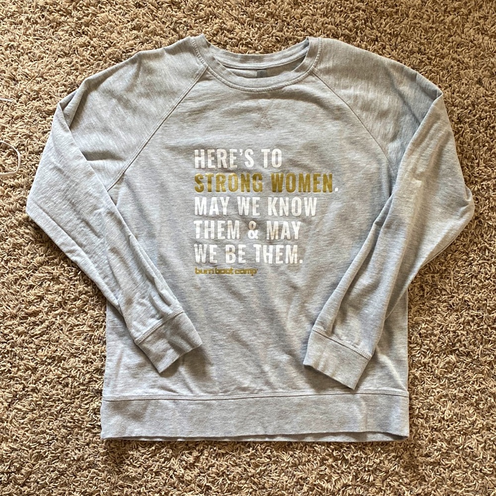 Burn Boot Camp sweatshirt Medium